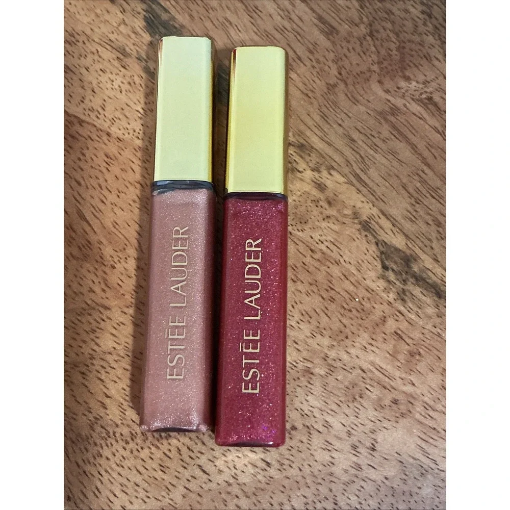 Estee Lauder Pure Color Shimmer & Sparkle Lip Gloss 6 Shades 0.16oz Travel Size